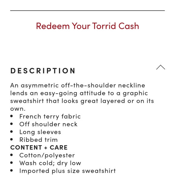 Torrid Off the Shoulder Burnout Top - Picture 5 of 5